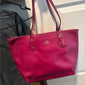 Coach Zip Tote